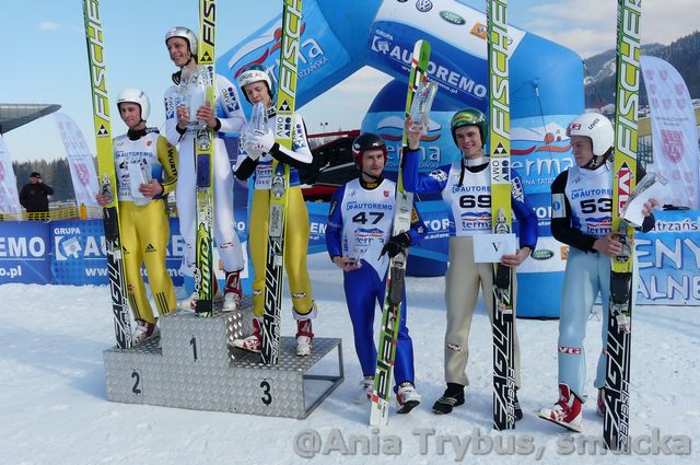 113 Markus Eisenbichler, Mario Innauer, Thomas Thurnbichler, Rafal Sliz, Mario Innauer, Vegard Haukoe Sklett